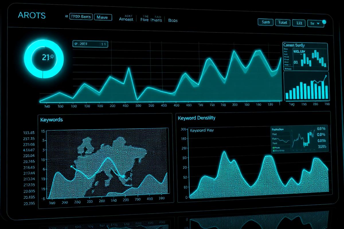 FastLane Digital analytics dashboard showing rising keyword growth charts